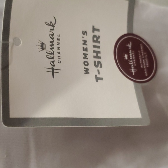 ✨New✨Hallmark Channel Movie Christmas Shirt S / P White OH WHAT FUN - Picture 5 of 6